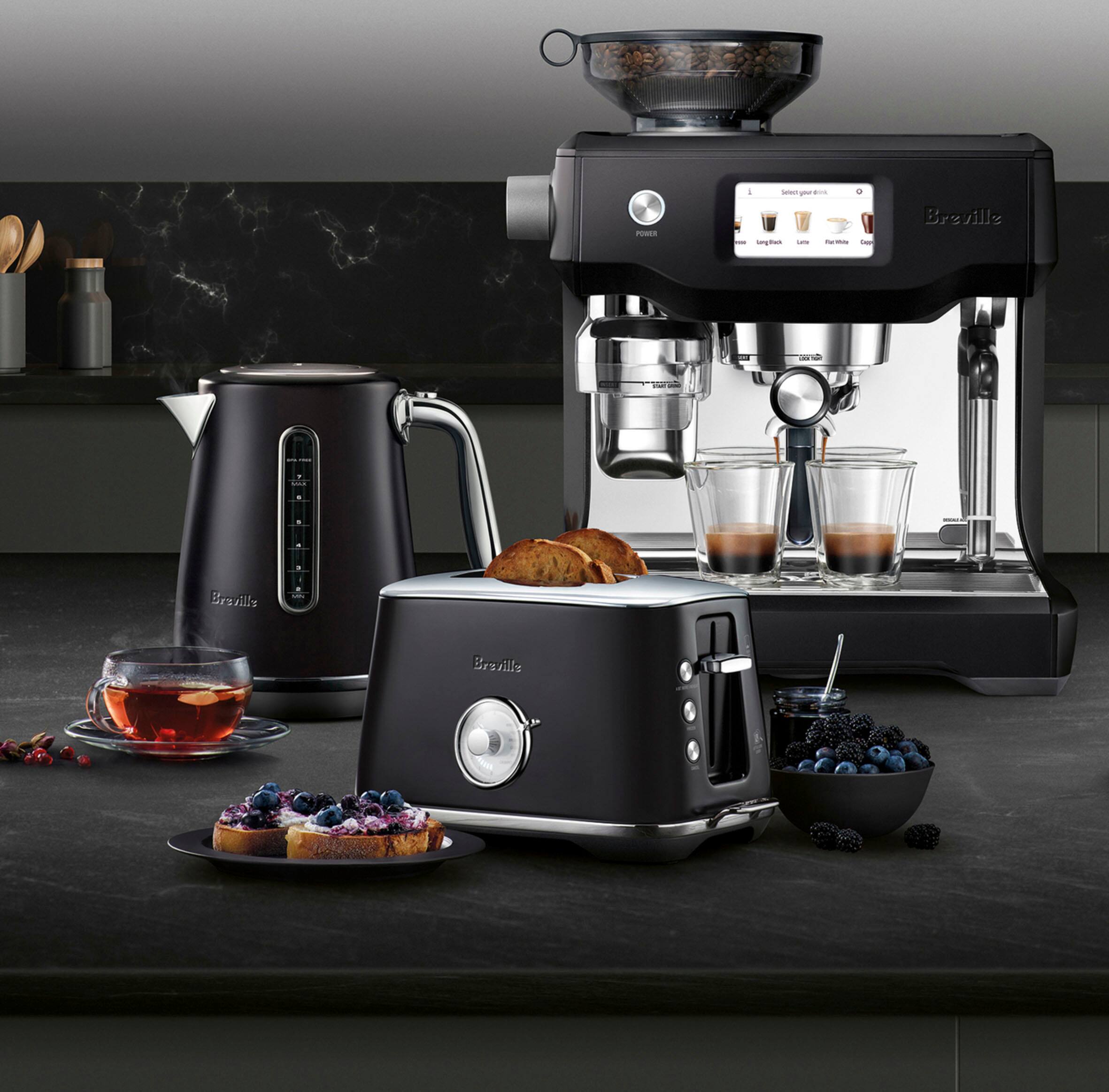 Left. Breville - the Oracle Touch - Black Truffle.