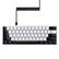 Front. Razer - PBT Keycap + Coiled Cable Upgrade Set - Black.
