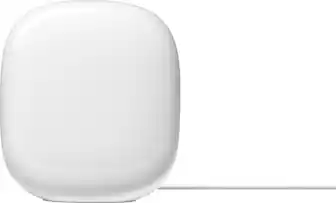 Front. Google - Nest Wifi Pro 6e AXE5400 Mesh Router - Snow.