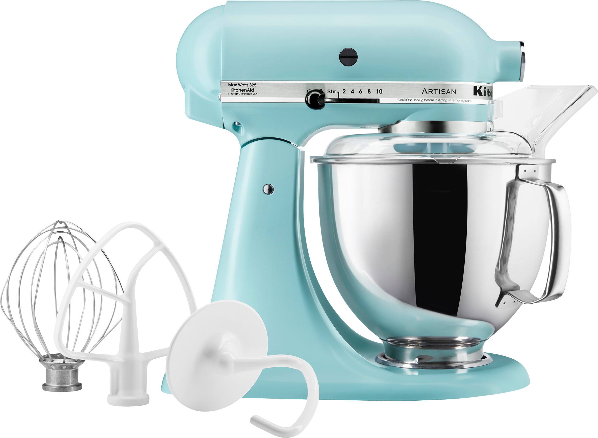 Alt View 1. KitchenAid - Artisan Series 5-Quart Tilt-Head Stand Mixer - Mineral Water Blue.