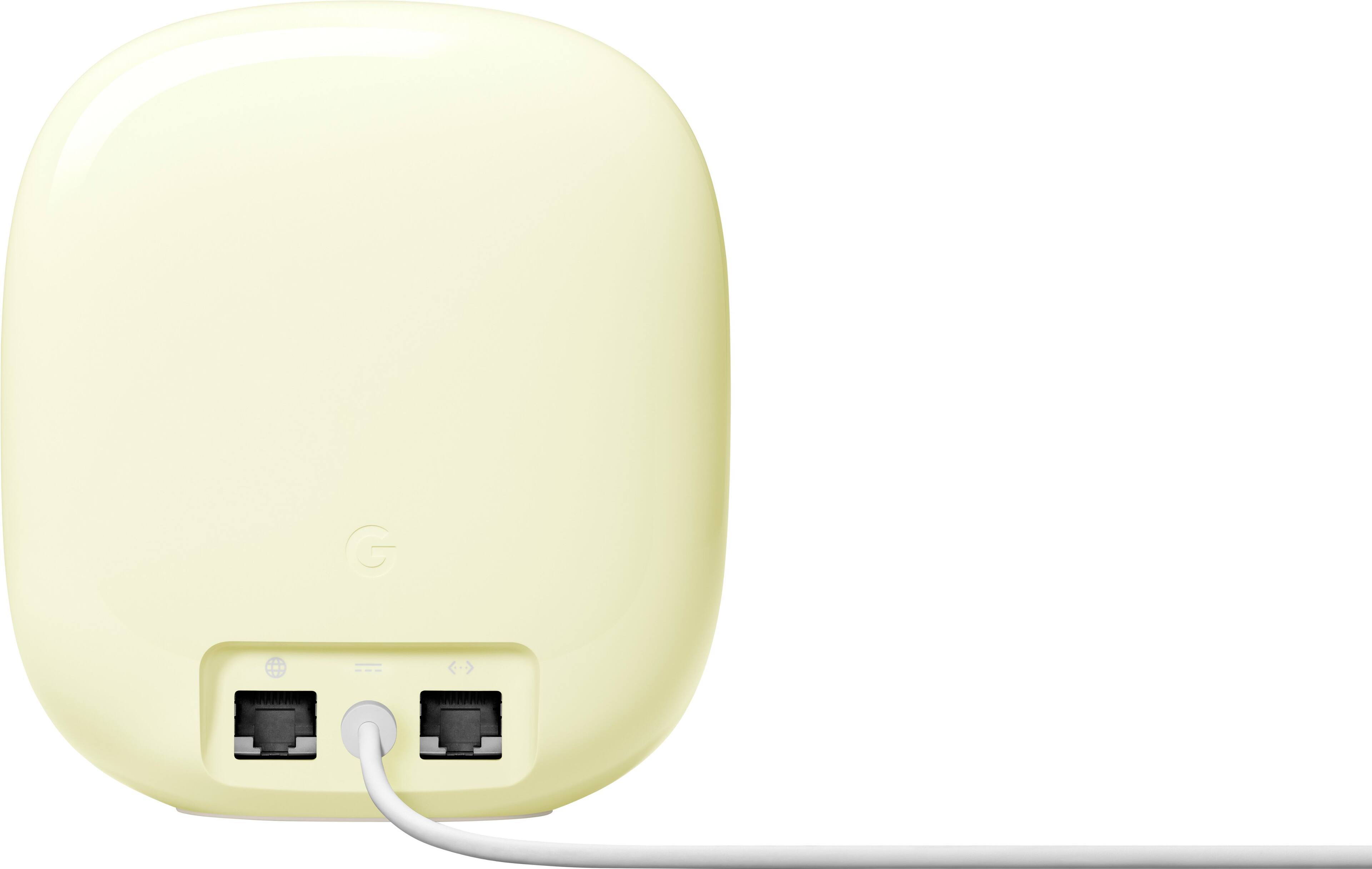 Angle. Google - Nest Wi-fi Pro 6e AXE5400 Mesh Router - Lemongrass.