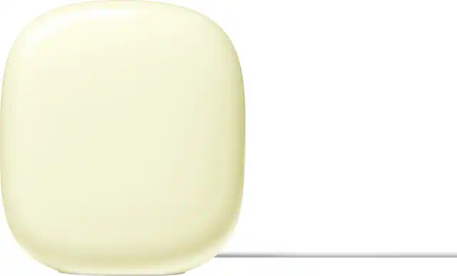 Front. Google - Nest Wi-fi Pro 6e AXE5400 Mesh Router - Lemongrass.