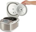 Alt View 11. Zojirushi - 5.5 Cup Micom Rice Cooker & Warmer - Stainless Gray.
