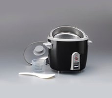 Zojirushi - 6 Cup Rice Cooker & Steamer - Black - Alt_View_Zoom_1