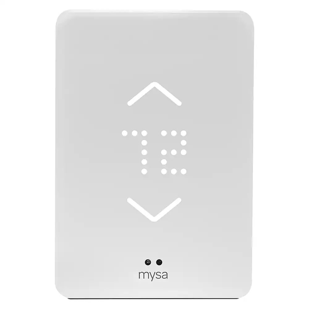 Mysa - Smart Programmable Wi-Fi Thermostat - White