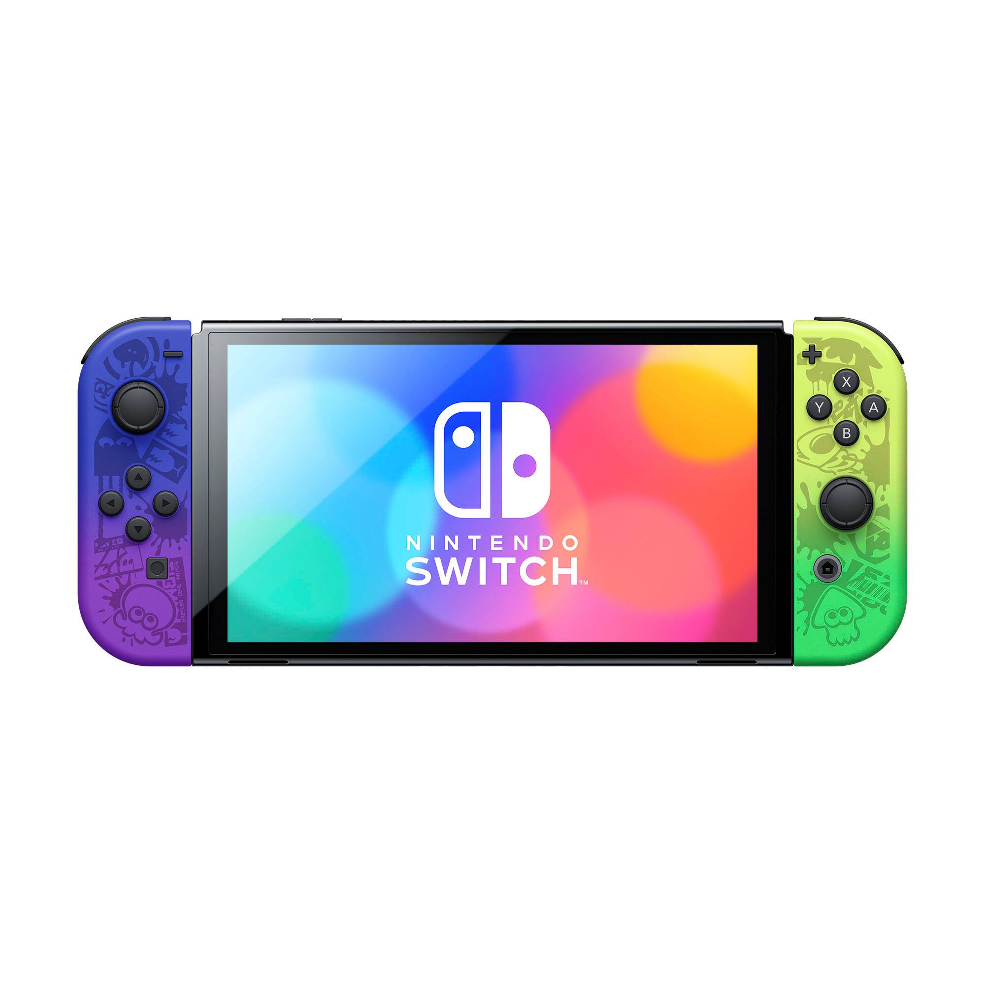 Alt View 12. Nintendo - Geek Squad Certified Refurbished Nintendo Switch – OLED Model Splatoon 3 Special Edition - Multi.
