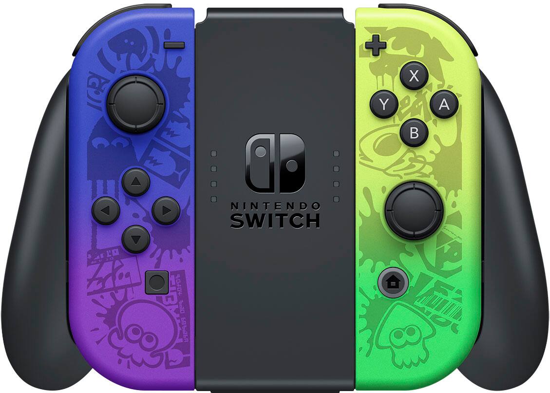 Alt View 13. Nintendo - Geek Squad Certified Refurbished Nintendo Switch – OLED Model Splatoon 3 Special Edition - Multi.