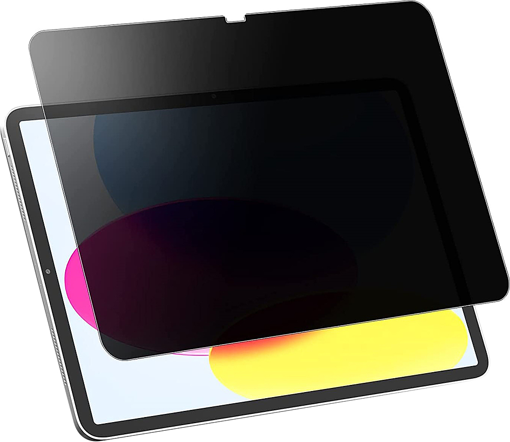 Protecteur d'écran en verre trempé de ISheildz pour Apple iPad 10,2 po