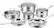 Alt View 11. Cuisinart - Classic Tri-Ply 10-Piece Cookware Set - Stainless Steel.