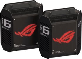 ASUS - ROG Rapture GT-6 AX10000 Tri-Band Wi-Fi Router (2-Pack) - Front_Zoom