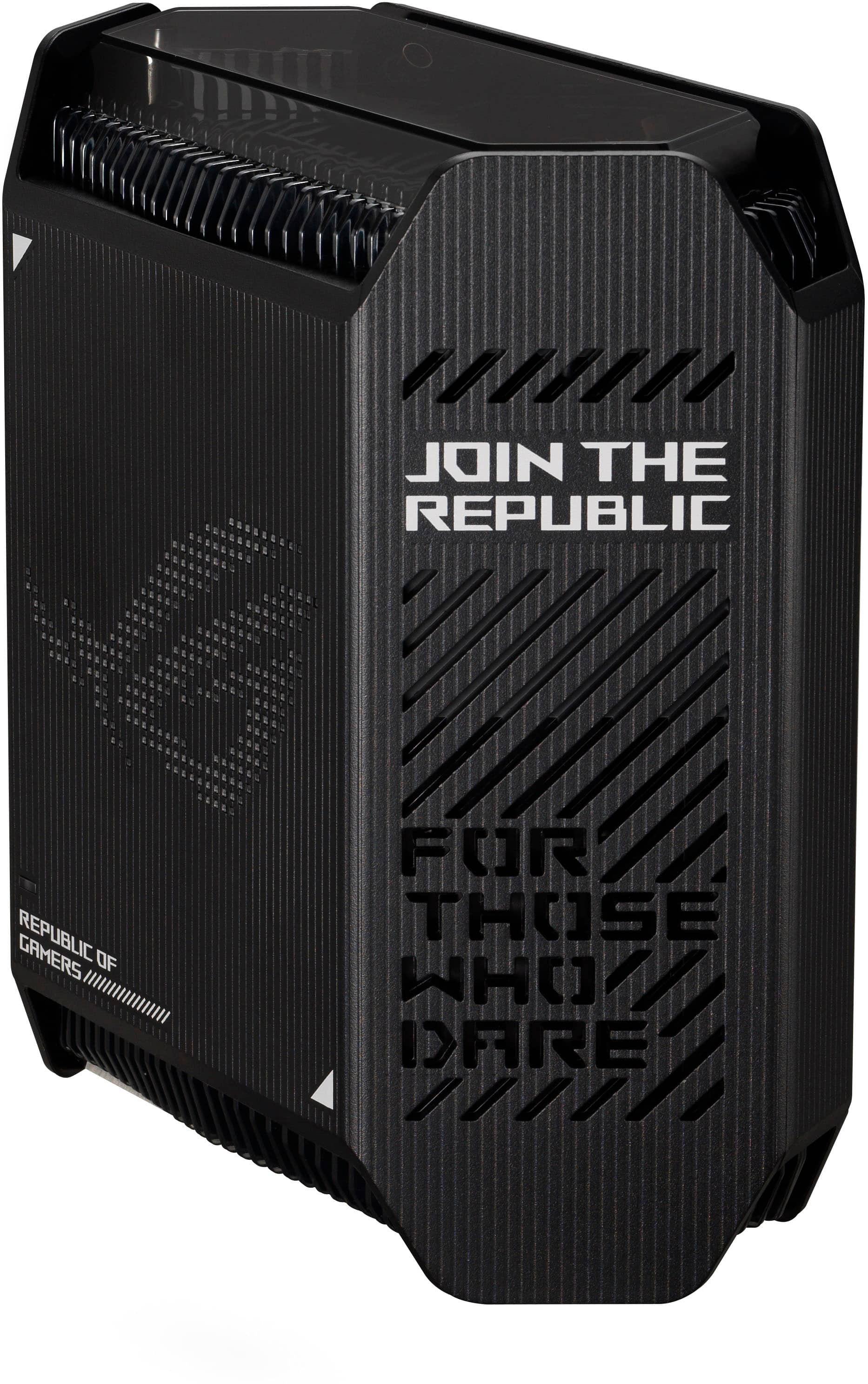 Alt View 12. ASUS - ROG Rapture GT-6 AX10000 Tri-Band Wi-Fi Router (2-Pack) - Black.