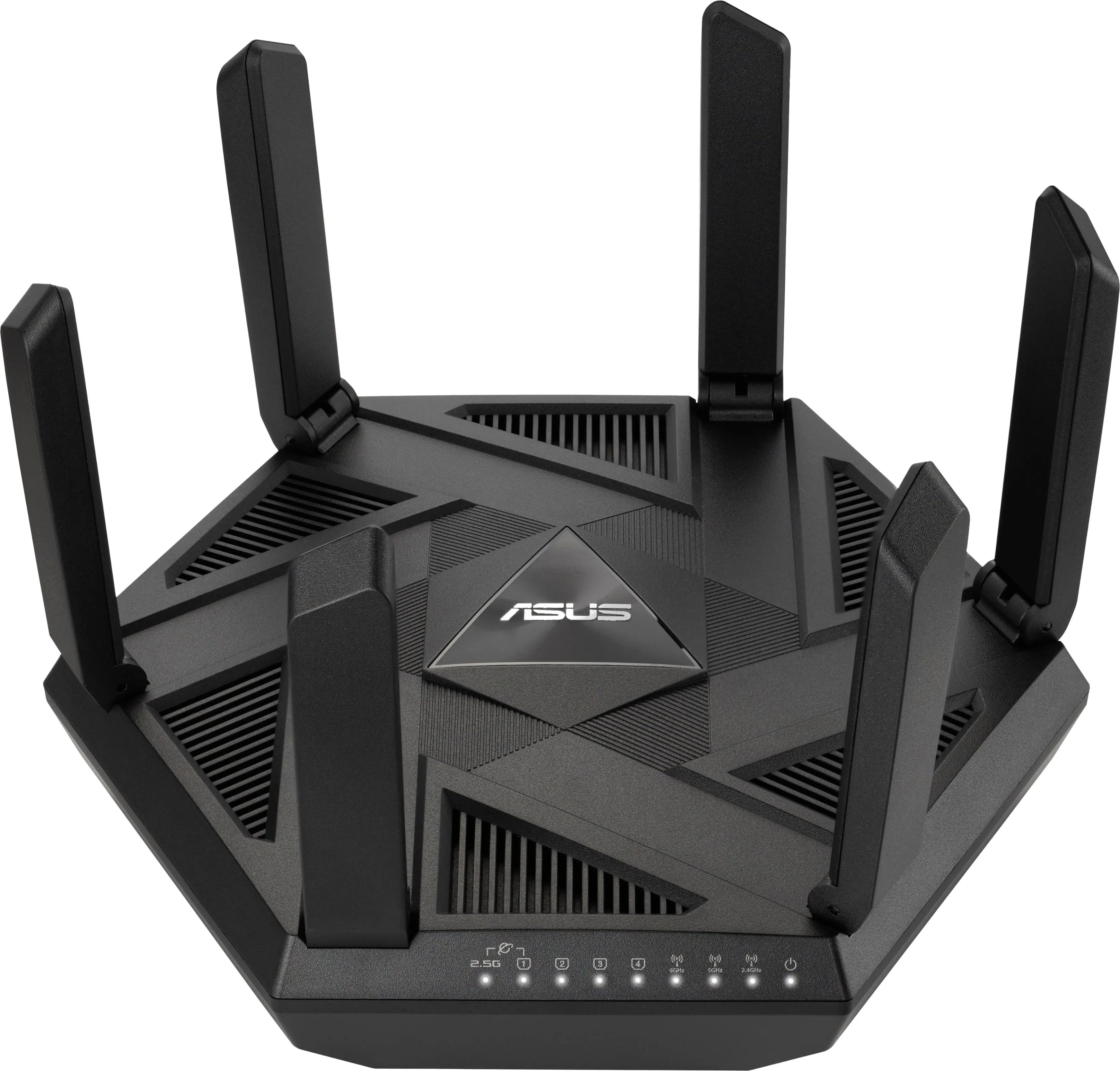 ASUS - RT AXE7800 Tri-Band Wi-Fi Router - Black
