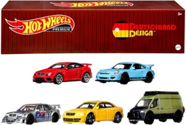 Hot Wheels - Premium Car Culture Deutschland Design Vehicles with 5-Pack Container - Front_Zoom