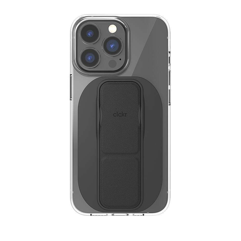 Alt View 14. CLCKR - Phone Grip and Stand for MagSafe Compatible Phones - Black.