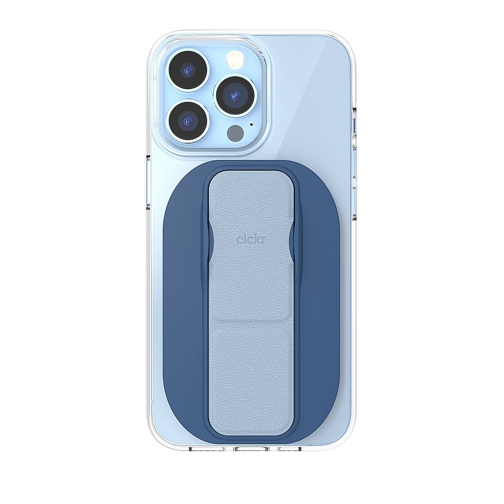 Alt View 17. CLCKR - Phone Grip and Stand for MagSafe Compatible Phones - Blue.