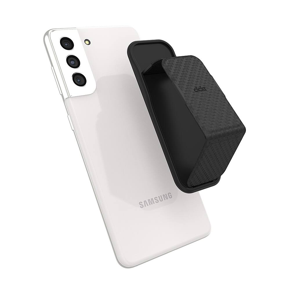 Alt View 15. CLCKR - Phone Grip and Stand for Most Cell Phones - Black.