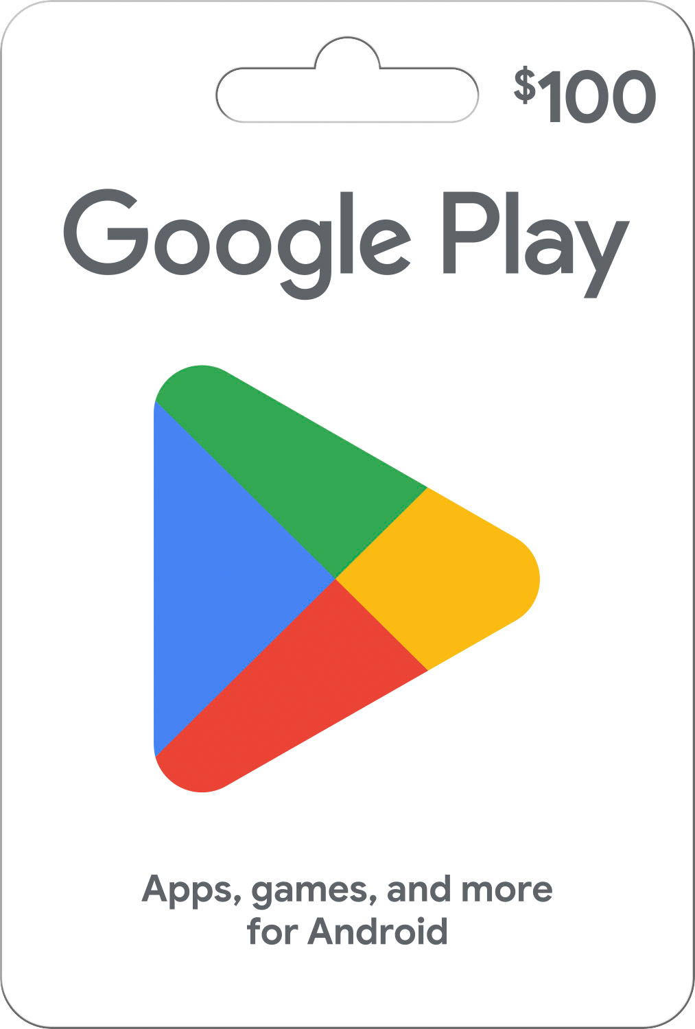 Google Play $100 Gift Card Google Play 100 2022 - Best Buy