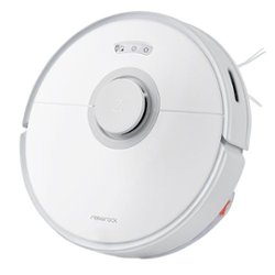 Roborock - Q7 Max Wi-Fi Connected Robot Vacuum and Mop, 4200 Pa Strong Suction, APP-Controlled Mopping - White - Front_Zoom