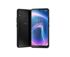 NUU Mobile - X6 Plus 32GB 4G LTE (Unlocked) - Black - Front_Zoom