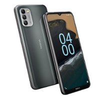 Nokia - G400 5G 64GB (Unlocked) - Meteor Grey - Front_Zoom
