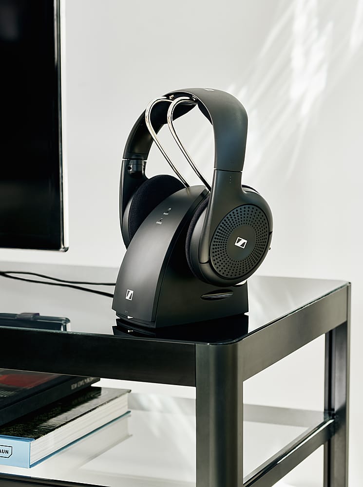 Alt View 22. Sennheiser - TV Listener RS 120-W Wireless On-Ear Headphones - Black.