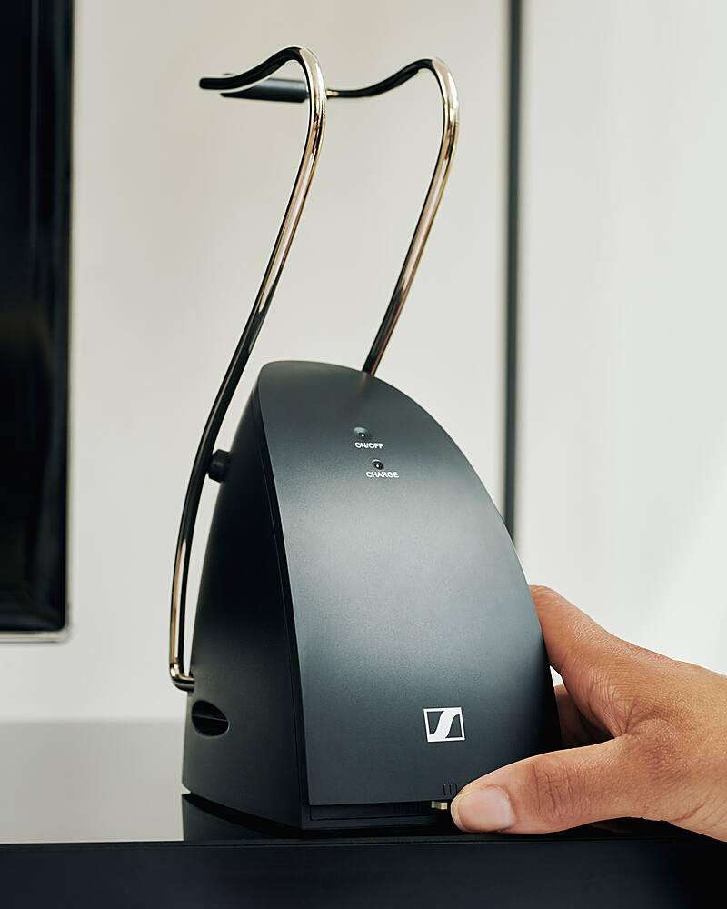 Alt View 23. Sennheiser - TV Listener RS 120-W Wireless On-Ear Headphones - Black.