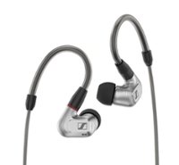 Sennheiser - IE 900 In-Ear Audiophile Headphones - TrueResponse Transducers with X3R Technology for Balanced Sound - Silver - Front_Zoom