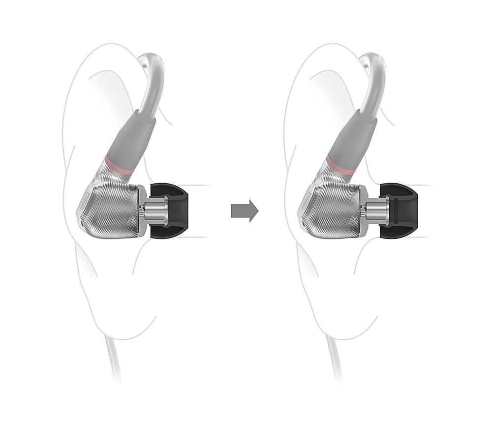 Sennheiser IE 900 In-Ear Audiophile Headphones TrueResponse Transducers  with X3R Technology for Balanced Sound Silver IE 900 - Best Buy