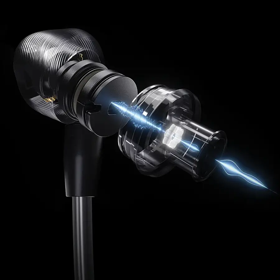 Alt View 24. Sennheiser - IE 900 In-Ear Audiophile Headphones - TrueResponse Transducers with X3R Technology for Balanced Sound - Silver.