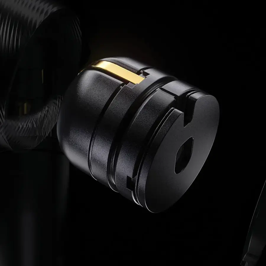 Alt View 25. Sennheiser - IE 900 In-Ear Audiophile Headphones - TrueResponse Transducers with X3R Technology for Balanced Sound - Silver.