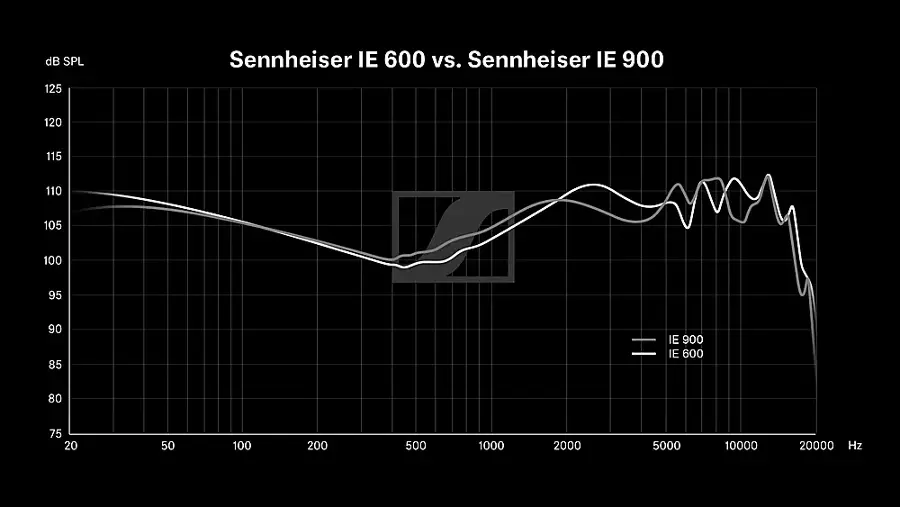 Alt View 28. Sennheiser - IE 900 In-Ear Audiophile Headphones - TrueResponse Transducers with X3R Technology for Balanced Sound - Silver.