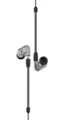 Left. Sennheiser - IE 900 In-Ear Audiophile Headphones - TrueResponse Transducers with X3R Technology for Balanced Sound - Silver.