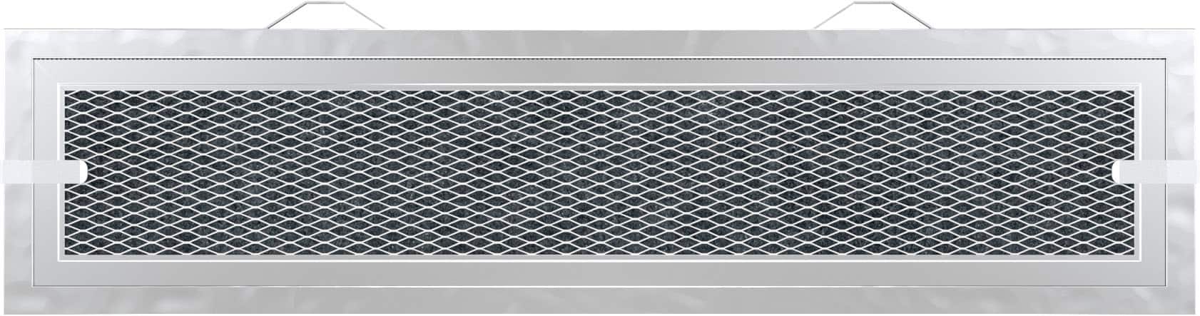 Thermador - Charcoal Filter Kit for 30" Custom Inserts VCI3B30ZS and VCI6B30ZS - Stainless Steel - Front_Zoom