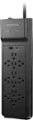 Alt View Zoom 12. Insignia™ - 12-Outlet/1-USB-C/1-USB 3,600 Joules Surge Protector Strip - Black.