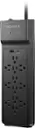Alt View 12. Insignia™ - 12-Outlet/1-USB-C/1-USB 3,600 Joules Surge Protector Strip - Black.