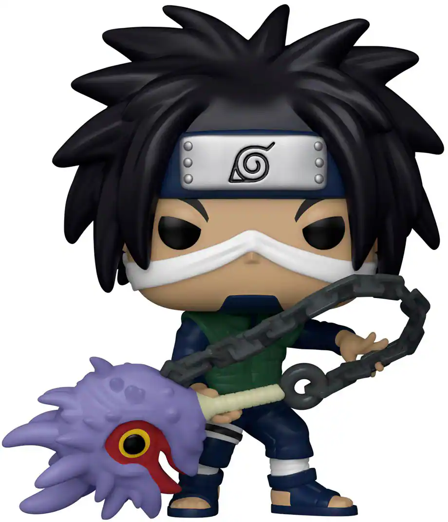 Front. Funko - POP! Animation: Naruto - Kotetsu Hagane w/Weapon.