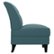 Alt View Zoom 12. Handy Living - George Transitional Linen Slipper Chair - Caribbean Blue.