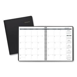 AT-A-GLANCE - Monthly Planner 8.75 x 7 Black Cover 12 Month Jan to Dec 2026