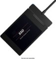 Left Zoom. Sabrent - SATA to USB Adapter for 2.5” SATA Drives - Black.