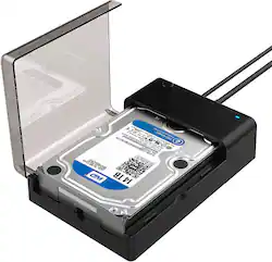 Sabrent - Docking Station for SATA Drives - Front_Zoom