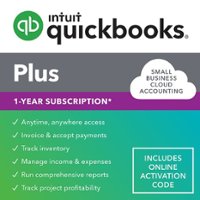 QuickBooks - Online Plus 2023 (1-Year Subscription) - Windows, Mac OS [Digital] - Front_Zoom