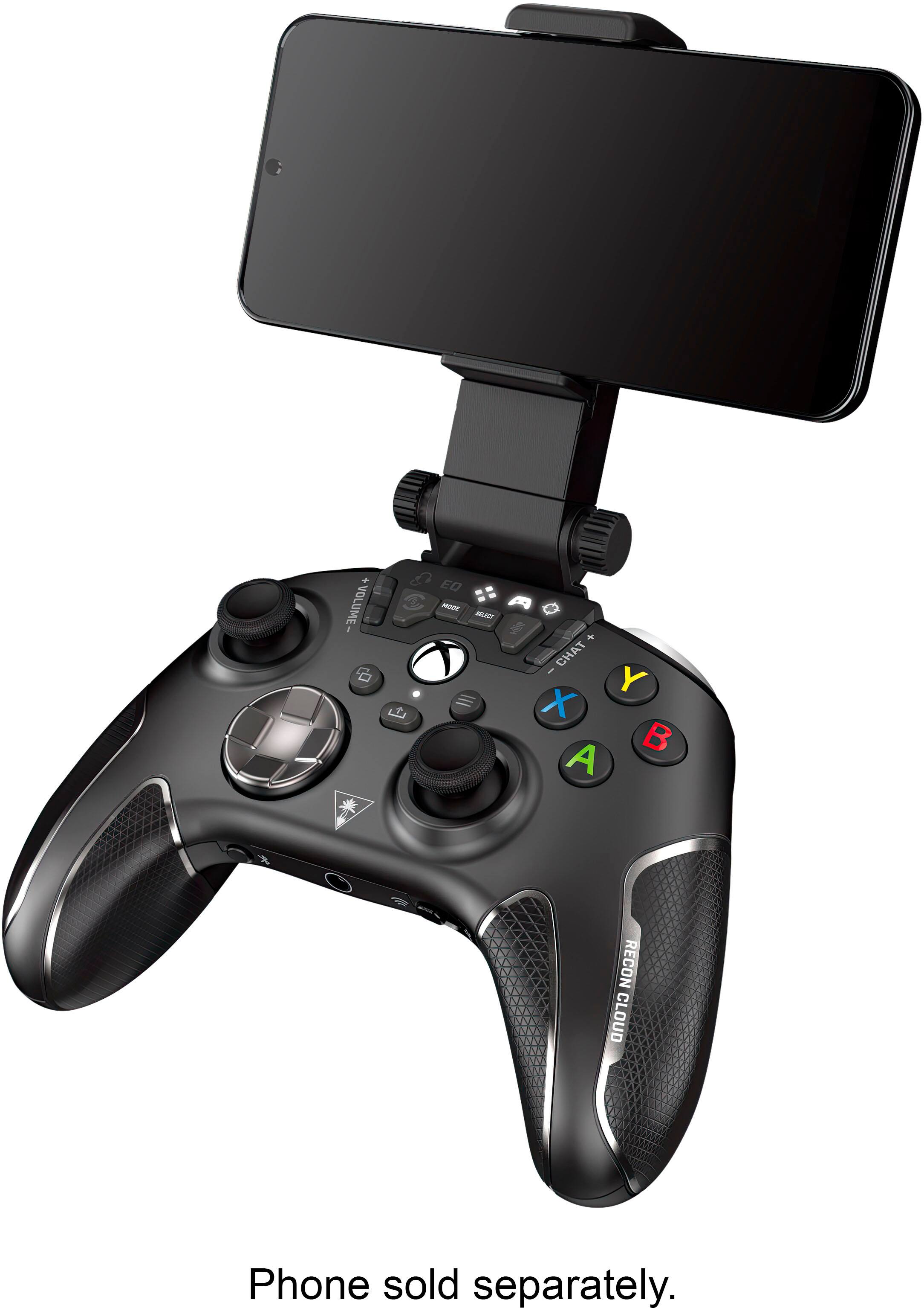 Alt View 11. Turtle Beach - Recon Cloud Wired Game Controller with Bluetooth for Xbox Series X|S, Windows & Android with Remappable Buttons - Black.