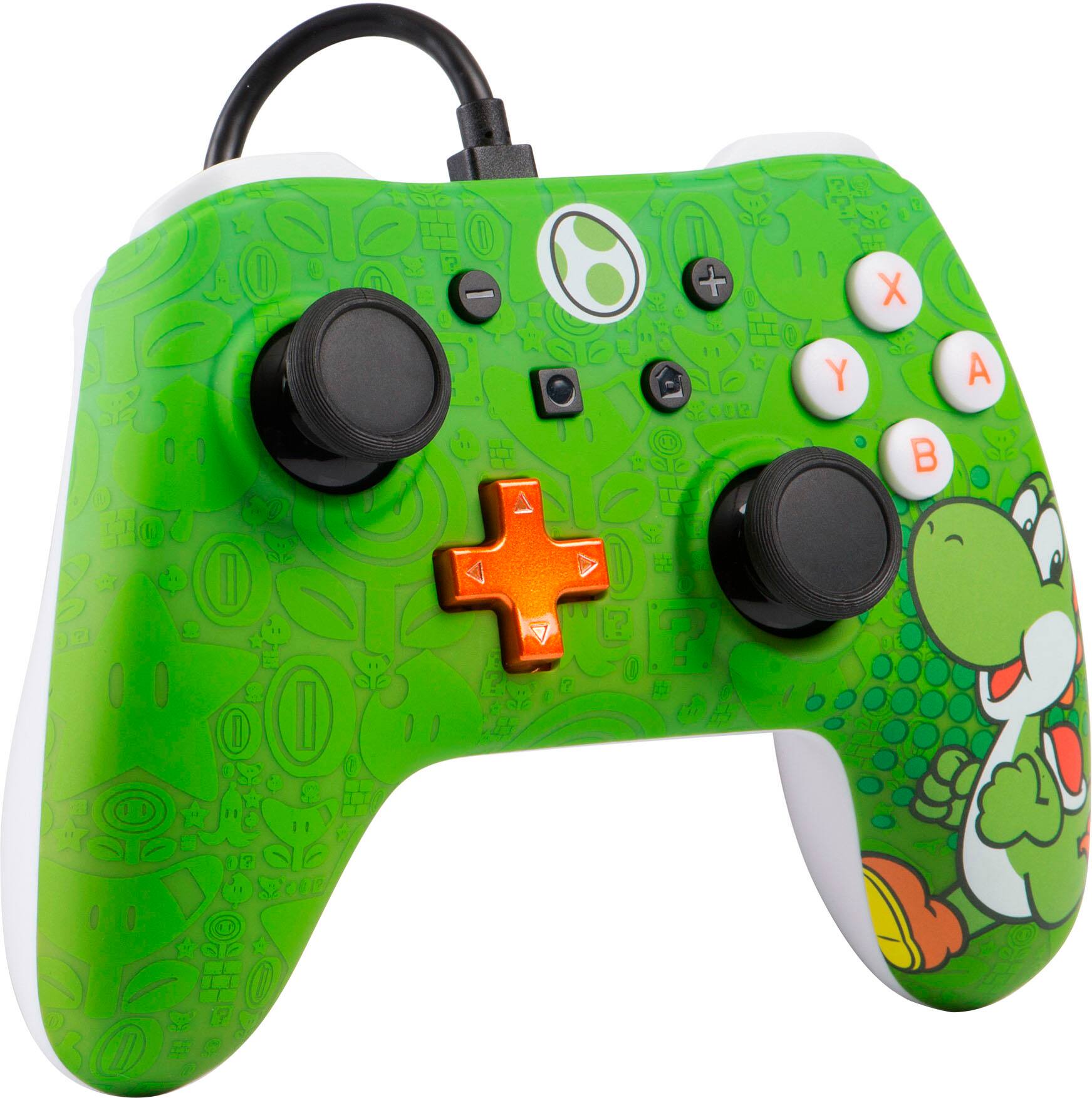 Angle. PowerA - Wired Controller for Nintendo Switch - Yoshi.