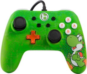PowerA - Wired Controller for Nintendo Switch - Yoshi - Front_Zoom