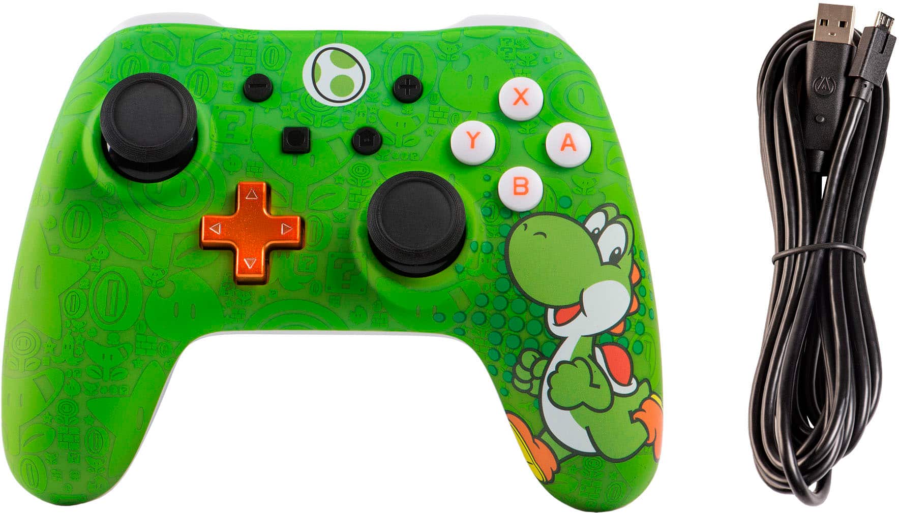 Alt View 16. PowerA - Wired Controller for Nintendo Switch - Yoshi.