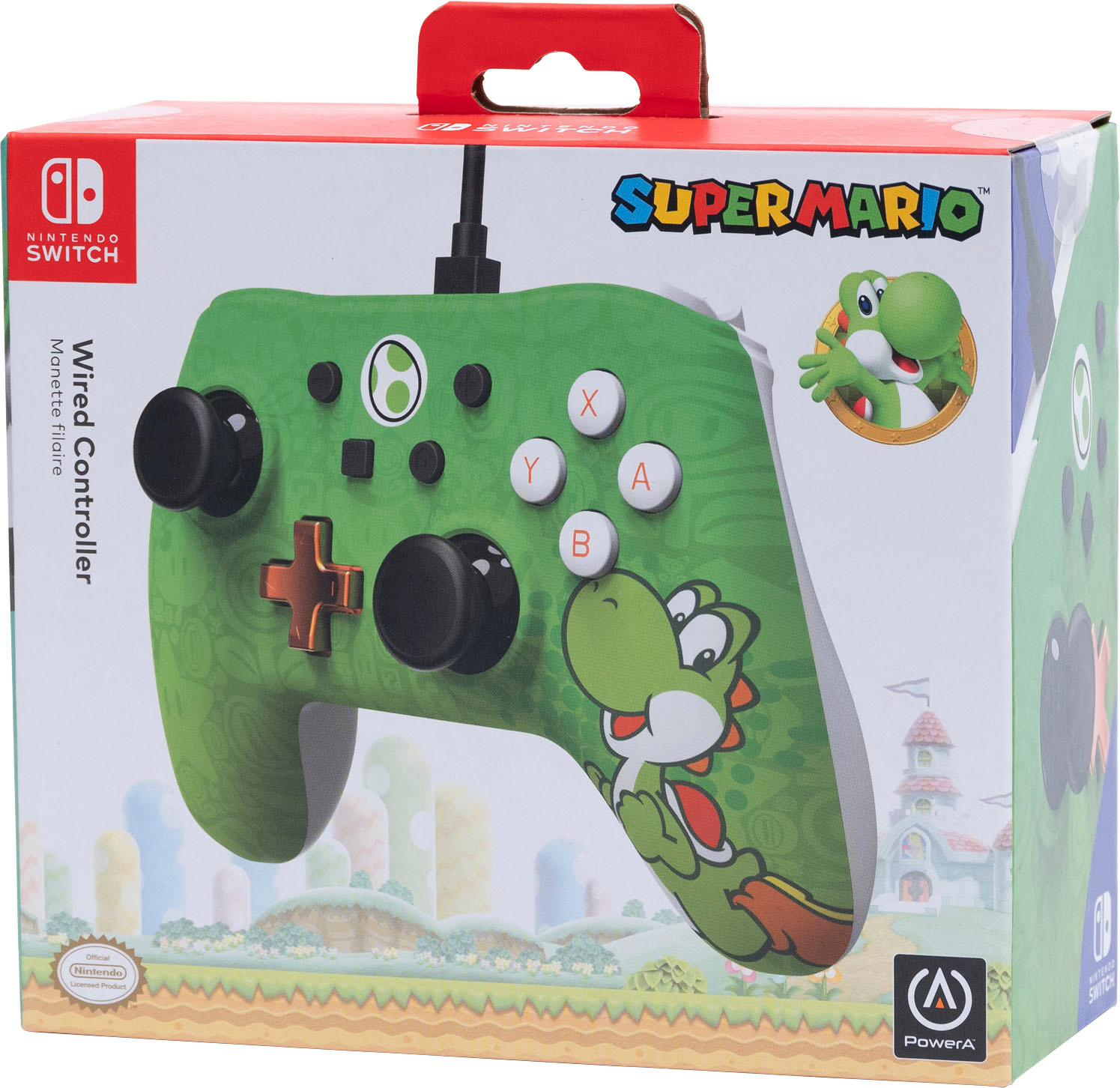 Museo Mordrin pañuelo PowerA Wired Controller for Nintendo Switch Yoshi 1506257-01 - Best Buy
