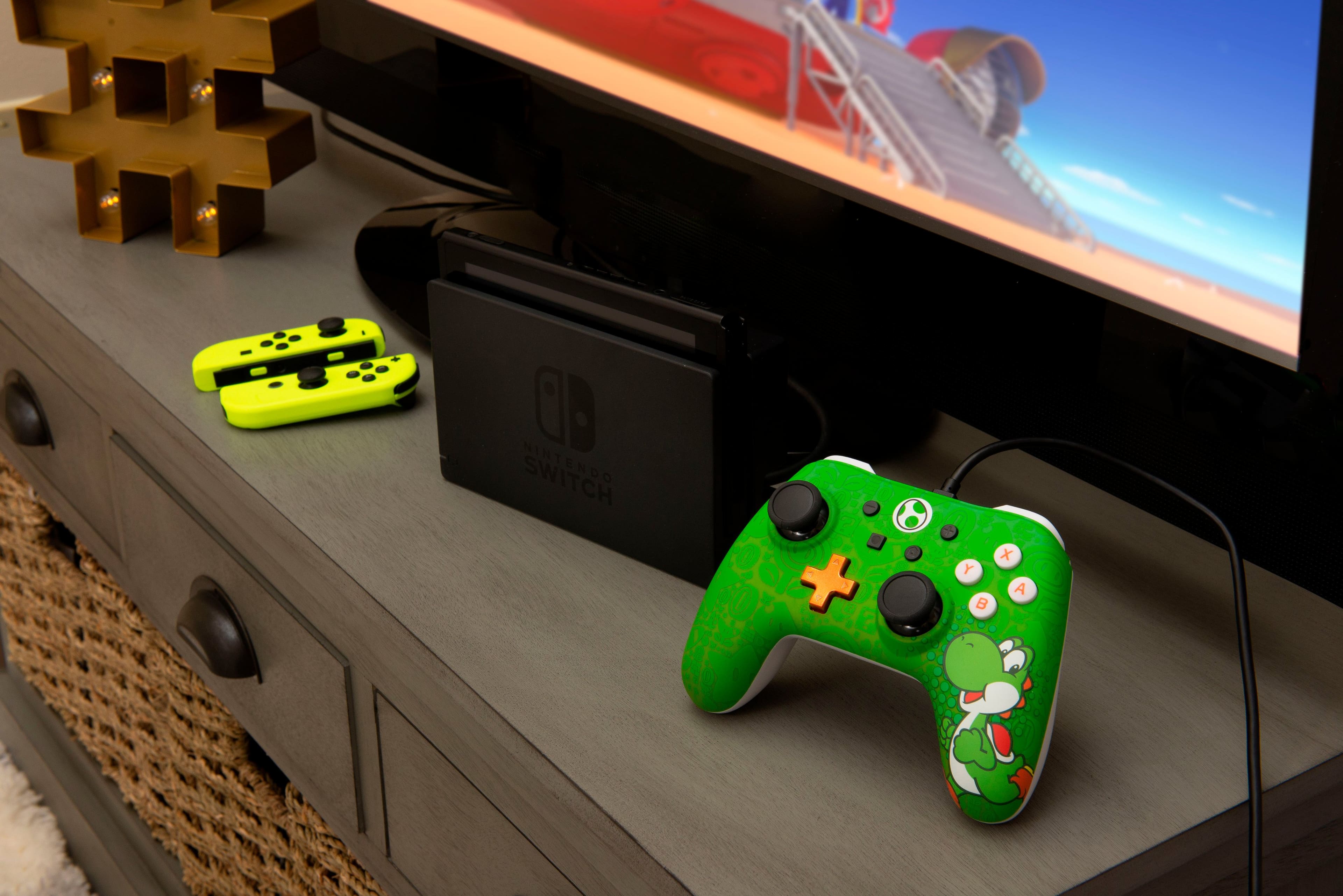 Alt View 22. PowerA - Wired Controller for Nintendo Switch - Yoshi.