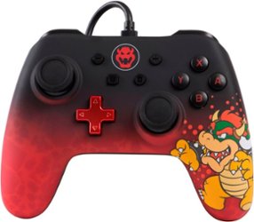 PowerA - Wired Controller for Nintendo Switch - Bowser - Front_Zoom