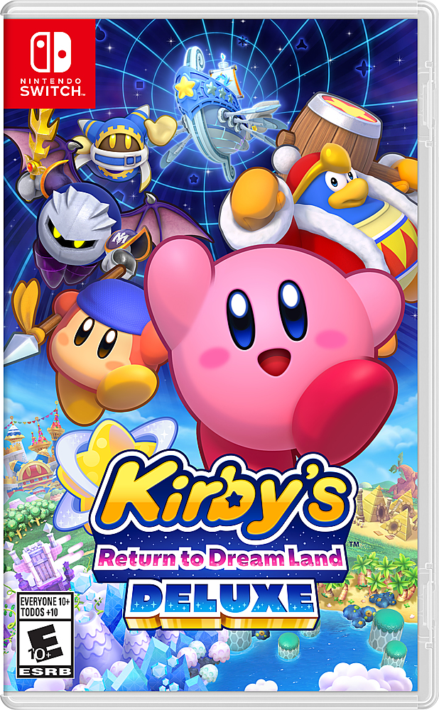 Kirby’s Return to Dream Land Deluxe - Nintendo Switch, Nintendo Switch – OLED Model, Nintendo Switch Lite