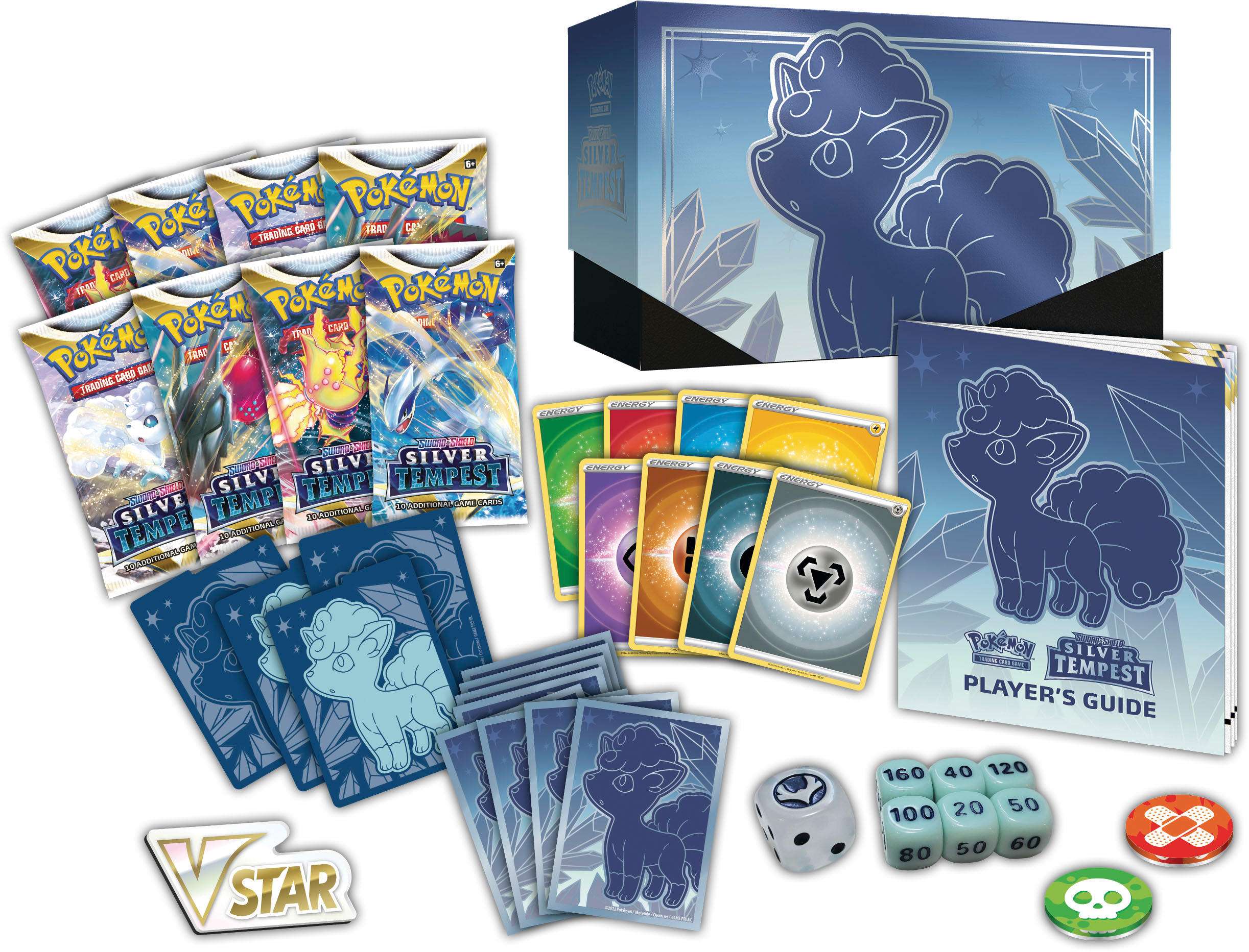 Pokemon Trading Card Game: Sword & Shield - Silver Tempest Elite Trainer Box  : Target